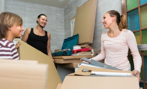 Removals van service for a move in Balham near residential streets