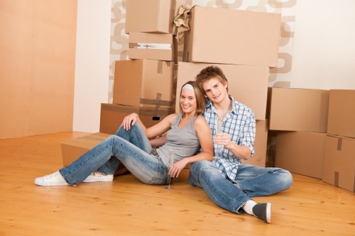 House moving service in Balham with local residential streets