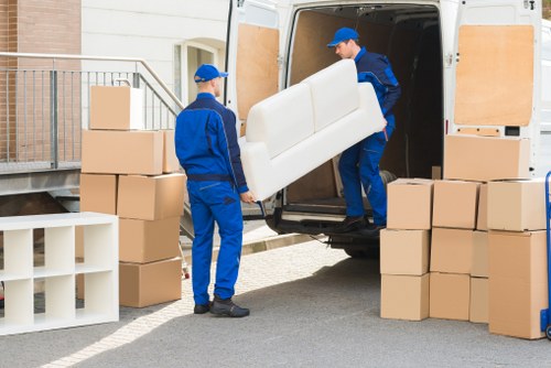 Balham residential street suitable for local home moving services