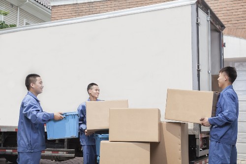 Moving van prepared for a South London removal in Balham