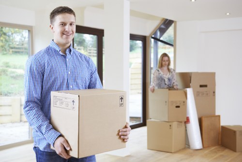 Packing and loading support for a house relocation in Balham