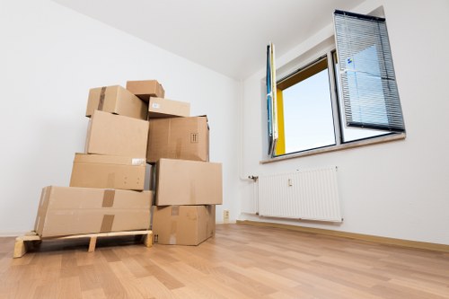 Careful furniture handling during a local Balham home move