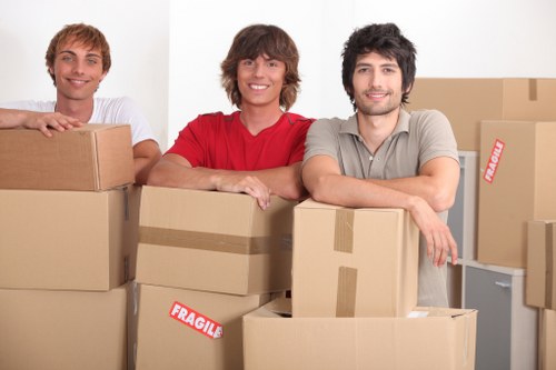 Checklist and moving materials for an office relocation in Balham